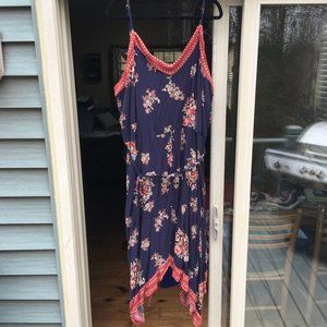 Xhilaration 4x spagheti stap sharkbite dress